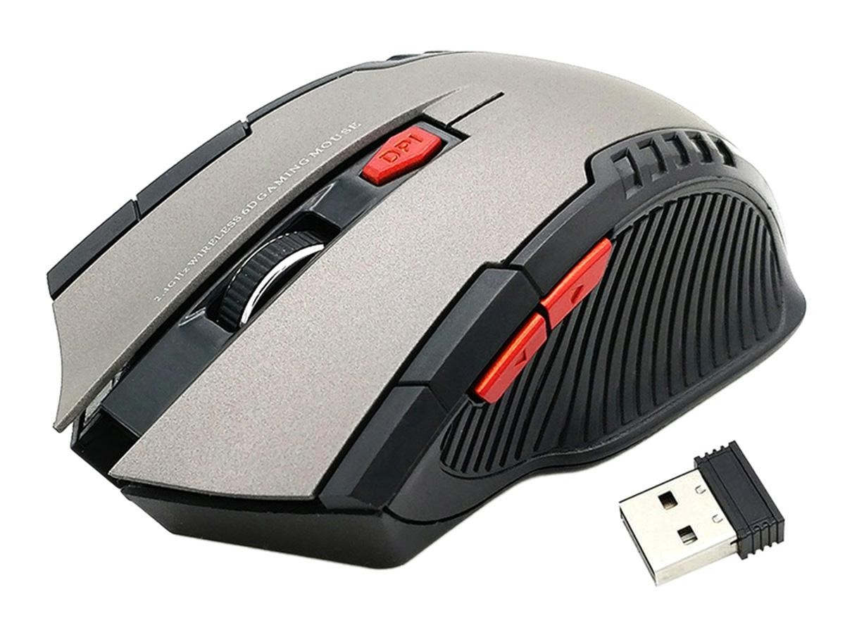 Mouse optic fara fir 800/1600 DPI, intrare USB, forma ergonomica, functie standby, 11,5 x 7,5 x 3,5cm, gri/negru - imagine 6